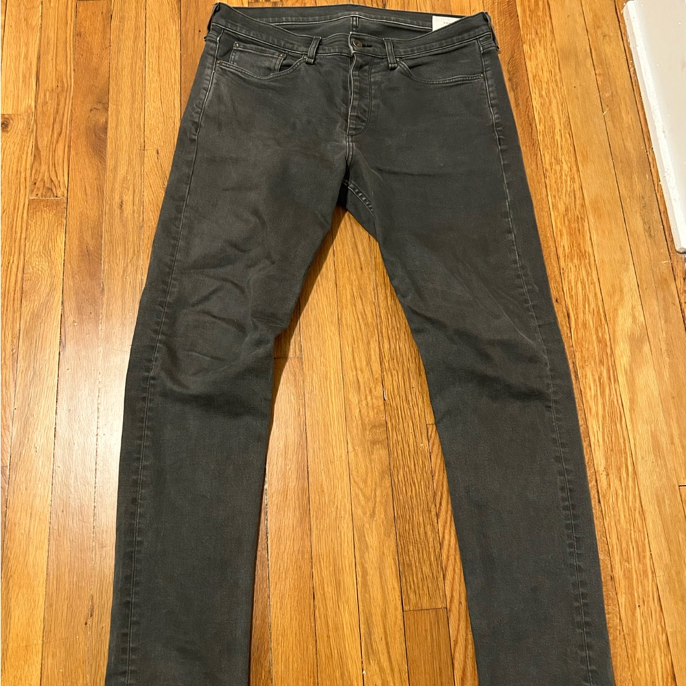 Rag & Bone Denim in Fatigue Green Fit 2 34 Waist